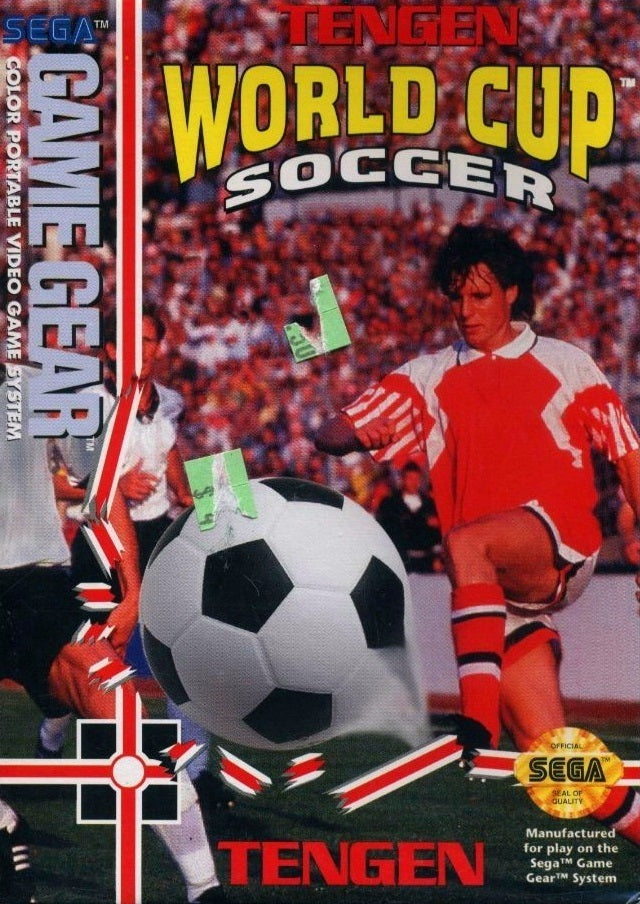 Game | Sega Game Gear | Tengen World Cup Soccer