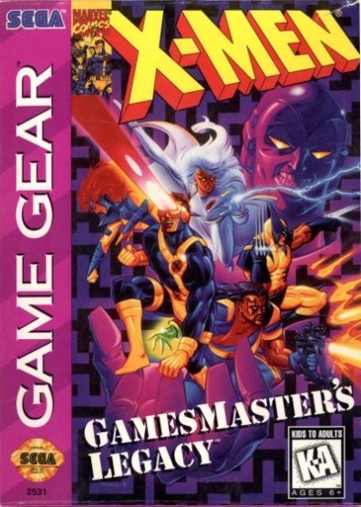 Game | Sega Game Gear | X-Men Gamemaster's Legacy