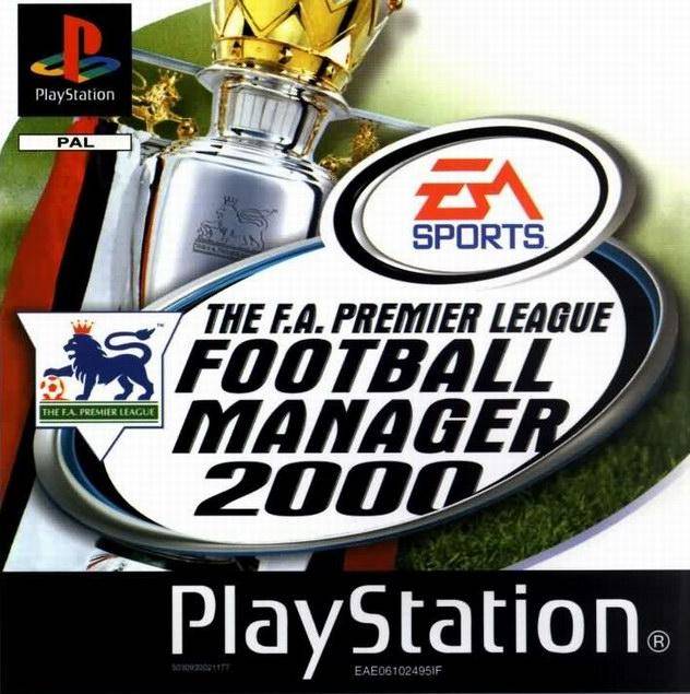 Game Sony PlayStation PS1 FA Premier League Football Manager 2000