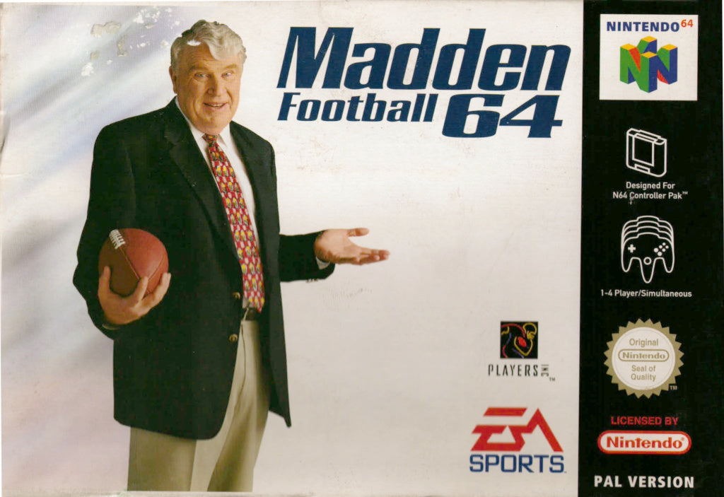 Buy Madden Football 64 N64 Australia