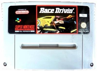 Game | Super Nintendo SNES | Race Drivin Physical Video Games Game Nintendo