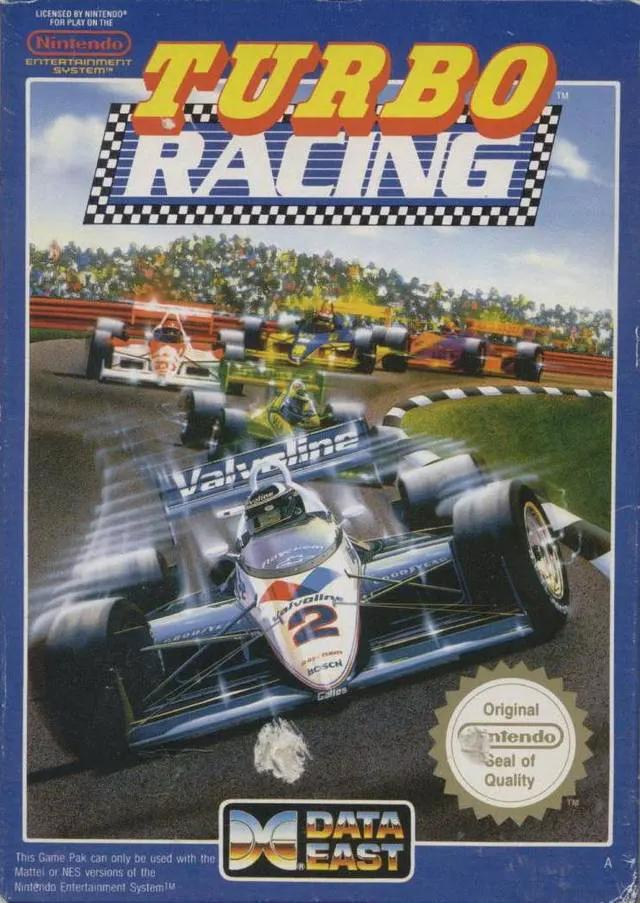 Game | Nintendo NES | Turbo Racing Physical Video Games Game Nintendo