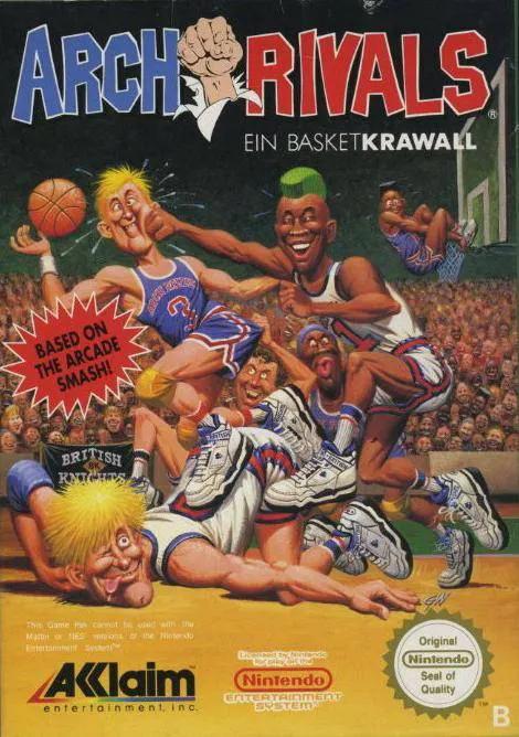 Game | Nintendo NES | Arch Rivals Physical Video Games Game Nintendo
