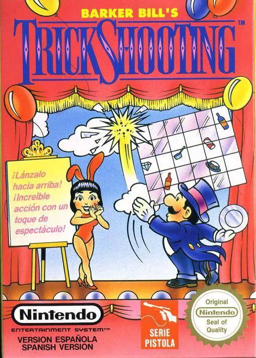 Game | Nintendo NES | Barker Bill's Trick Shooting Physical Video Games Game Nintendo