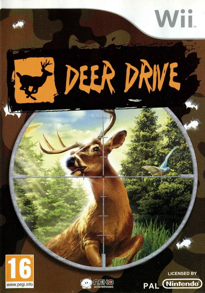 Game | Nintendo Wii | Deer Drive Physical Video Games Game Nintendo
