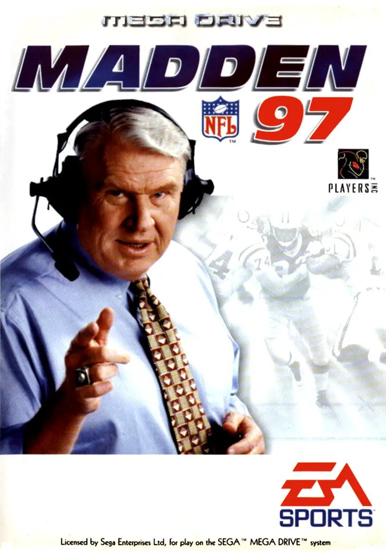Game | Sega Mega Drive | Madden NFL 97 Physical Video Games Game Sega