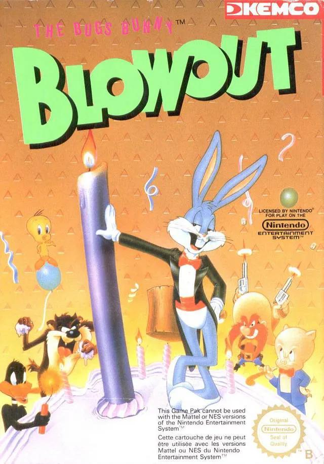 Game | Nintendo NES | Bugs Bunny Birthday Blowout Physical Video Games Game Nintendo