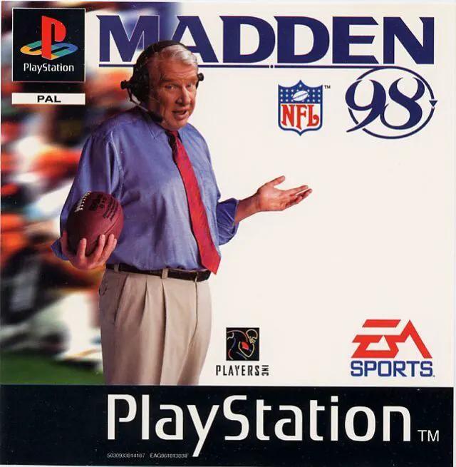 Game | Sony PlayStation PS1 | Madden 98 Physical Video Games Game Sony
