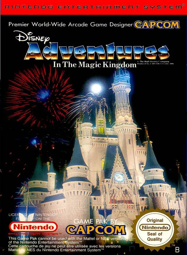 Game | Nintendo NES | Adventures In The Magic Kingdom Physical Video Games Game Nintendo
