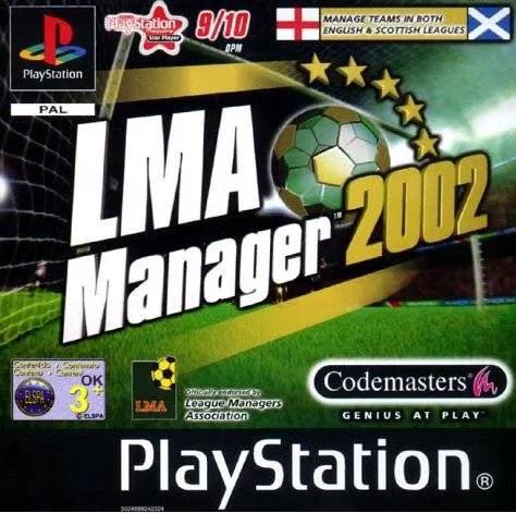 Game | Sony PlayStation PS1 | LMA Manager 2002 Physical Video Games Game Sony