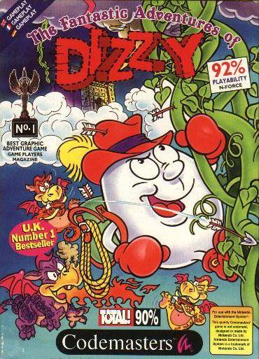 Game | Nintendo NES | Fantastic Adventures Of Dizzy