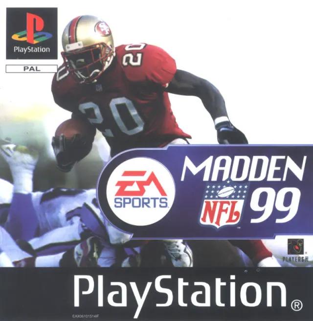 Game | Sony PlayStation PS1 | Madden 99 Physical Video Games Game Sony