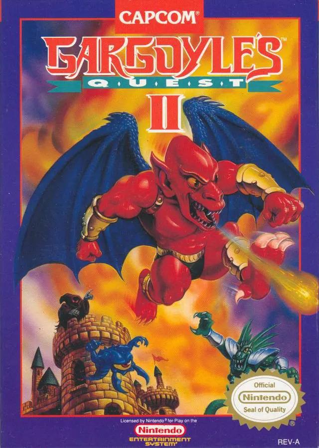 Game | Nintendo NES | Gargoyle's Quest II The Demon Darkness Physical Video Games Game Nintendo