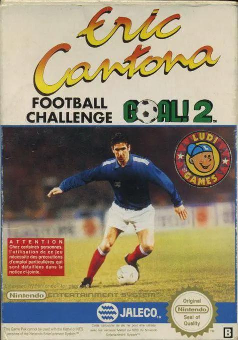 Game | Nintendo NES | Eric Cantona's Football Challenge: Goal 2 Physical Video Games Game Nintendo