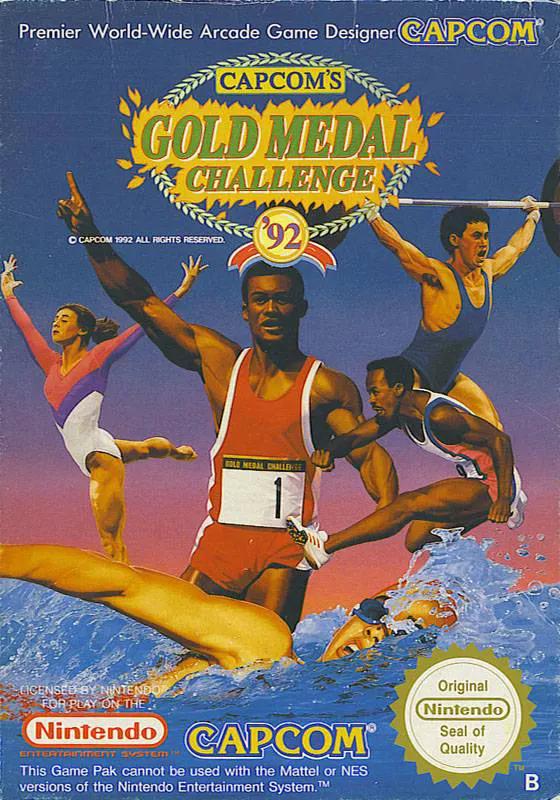 Game | Nintendo NES | Gold Medal Challenge '92 Physical Video Games Game Nintendo