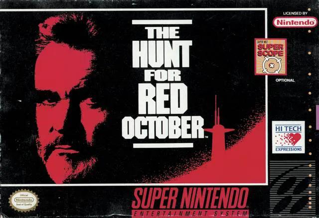 Game | Super Nintendo SNES | Hunt For Red October Physical Video Games Game Nintendo