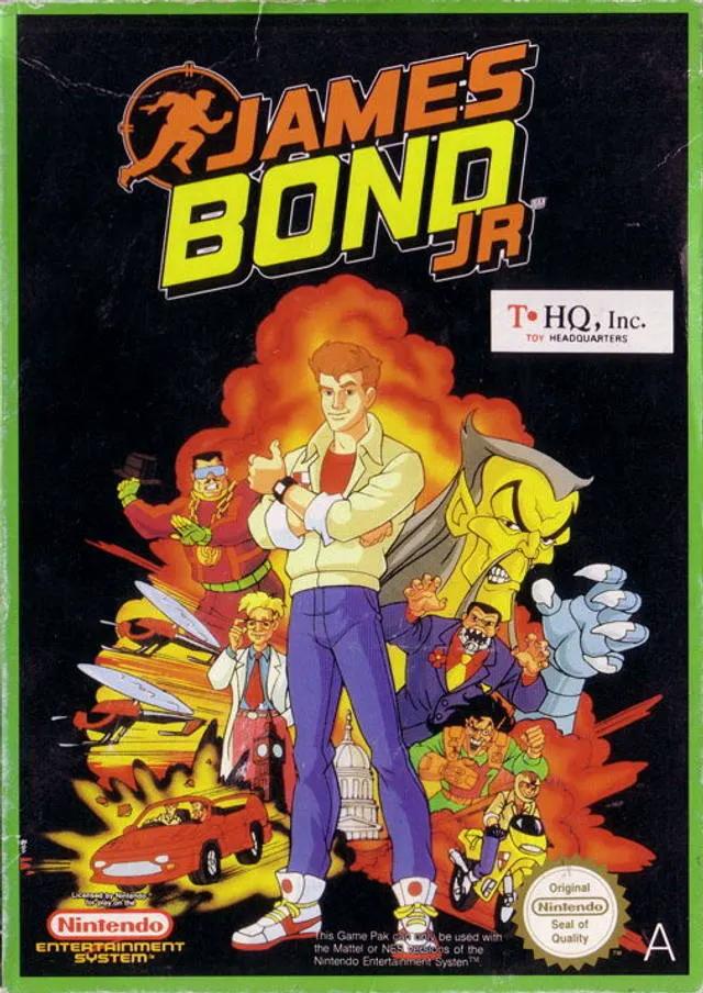 Game | Nintendo NES | James Bond Jr Physical Video Games Game Nintendo