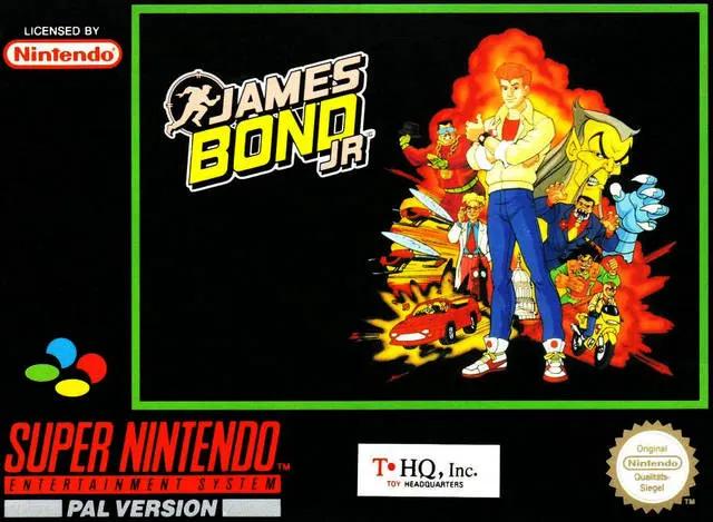 Game | Super Nintendo SNES | James Bond Jr Physical Video Games Game Nintendo