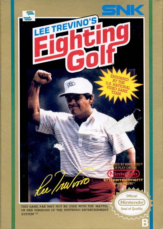 Game | Nintendo NES | Lee Trevino's Fighting Golf Physical Video Games Game Nintendo