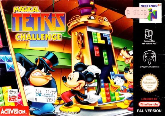 Game | Nintendo N64 | Magical Tetris Challenge Physical Video Games Game Nintendo