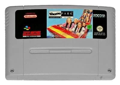 Game | Super Nintendo SNES | Theme Park Physical Video Games Game Nintendo