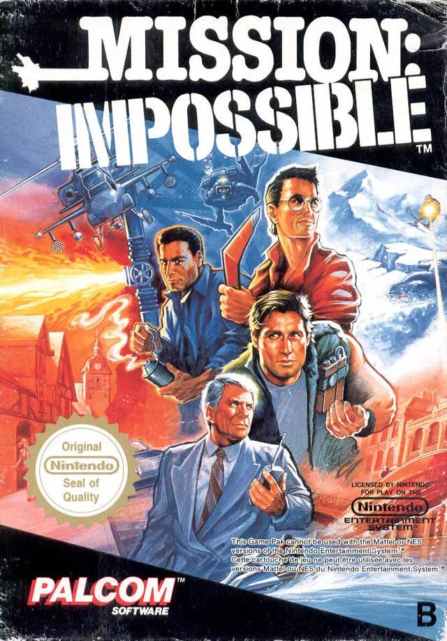 Game | Nintendo NES | Mission Impossible Physical Video Games Game Nintendo