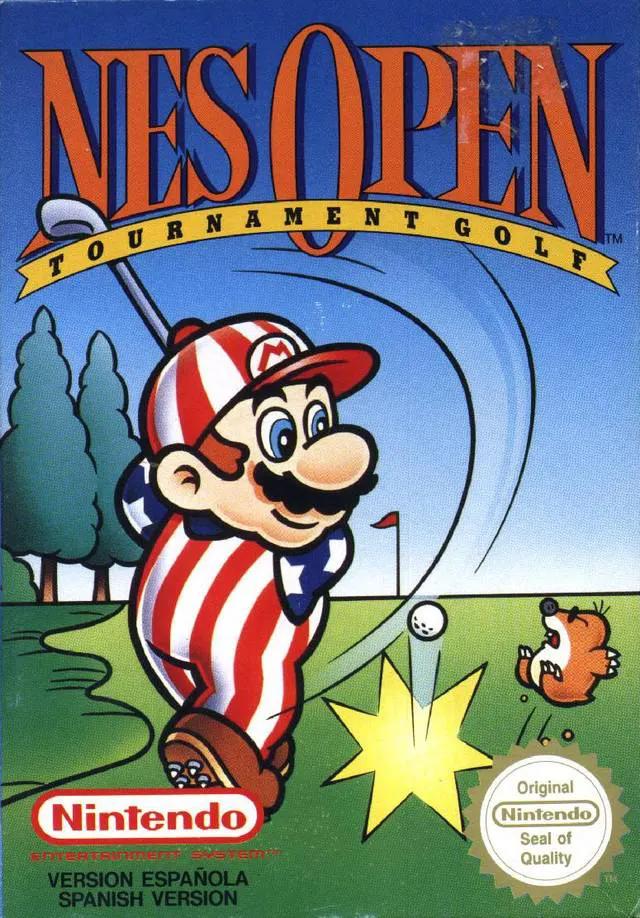 Game | Nintendo NES | NES Open Tournament Golf Physical Video Games Game Nintendo