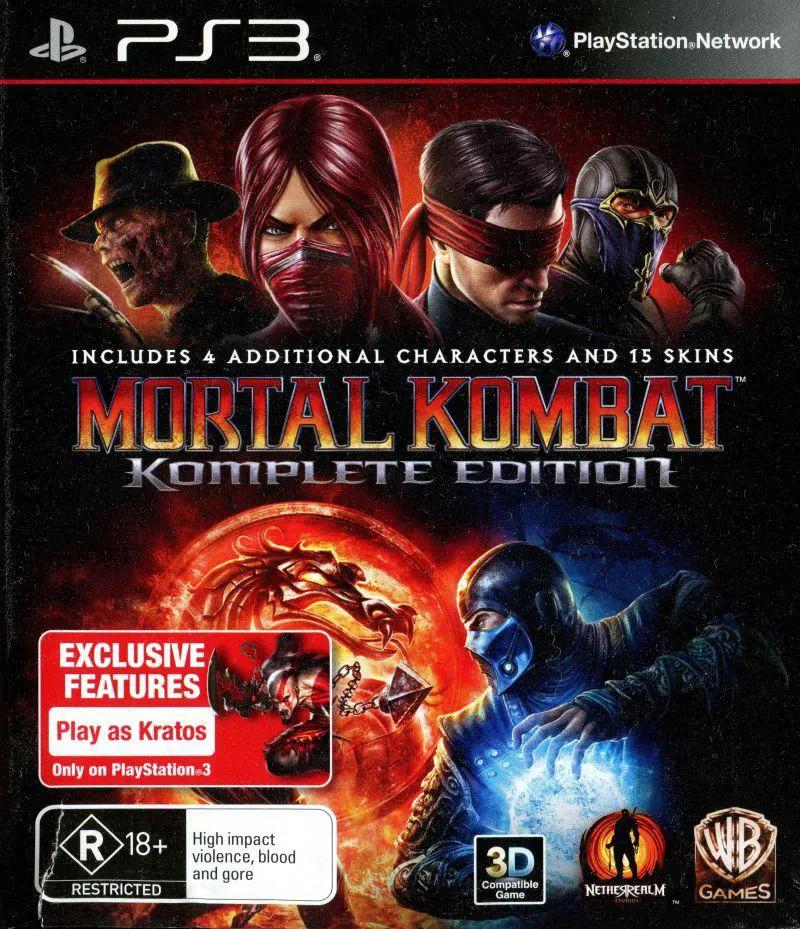 Game | Sony PlayStation PS3 | Mortal Kombat (Komplete Edition) Physical Video Games Game Sony