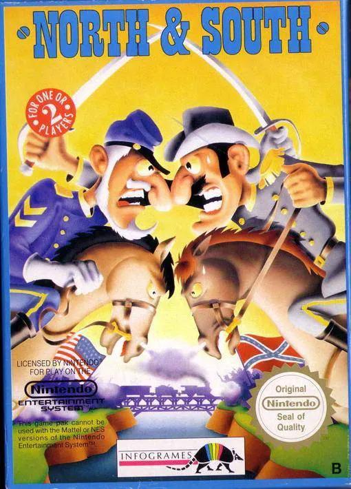 Game | Nintendo NES | North And South Physical Video Games Game Nintendo