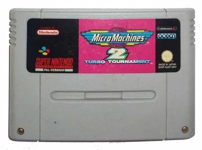 Game | Super Nintendo SNES | Micro Machines 2: Turbo Tournament Physical Video Games Game Nintendo