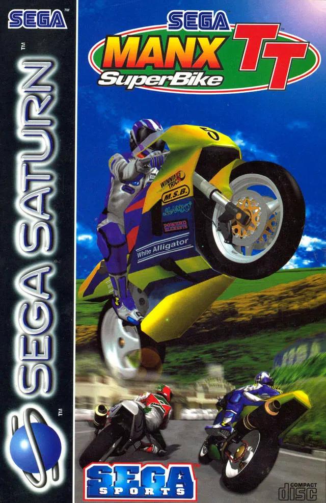 Game | Sega Saturn | Manx TT SuperBike Physical Video Games Game Sega