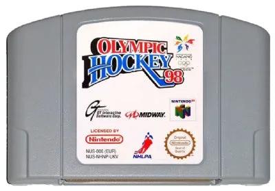 Game | Nintendo N64 | Olympic Hockey 98 Physical Video Games Game Nintendo