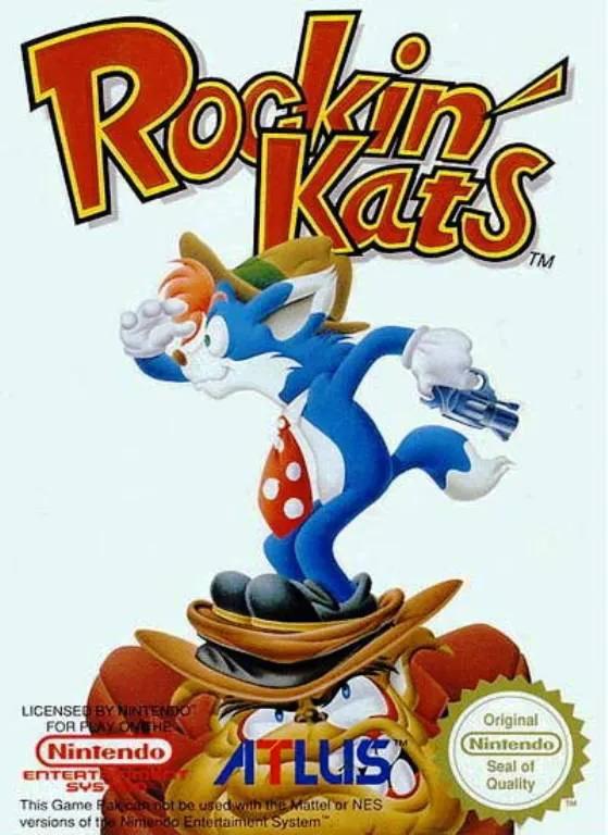 Game | Nintendo NES | Rockin' Kats Physical Video Games Game Nintendo