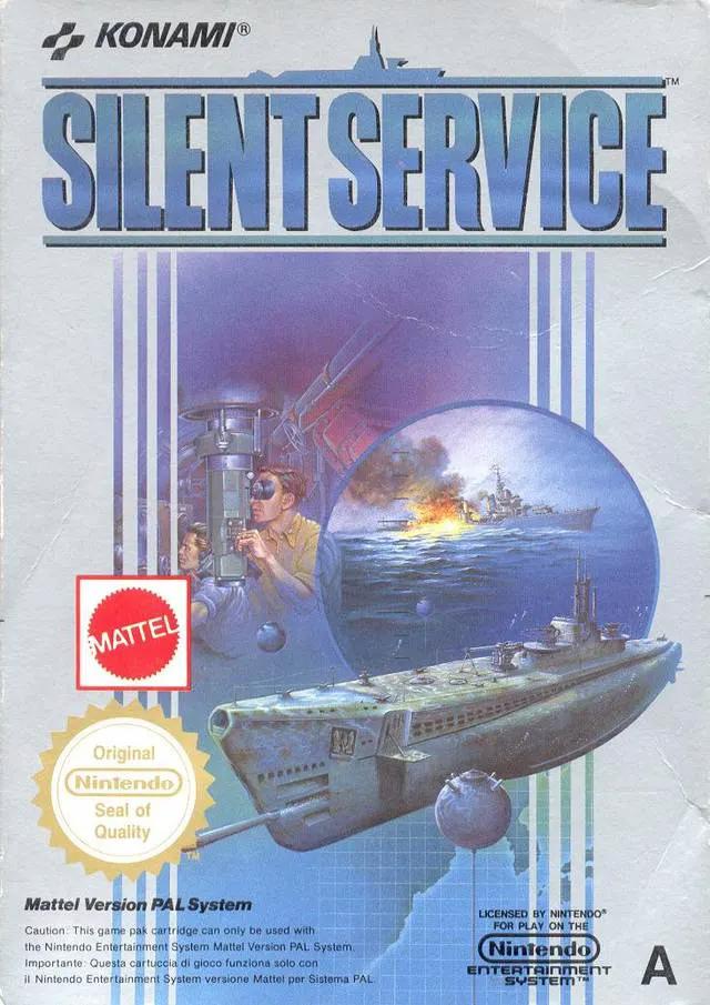 Game | Nintendo NES | Silent Service Physical Video Games Game Nintendo