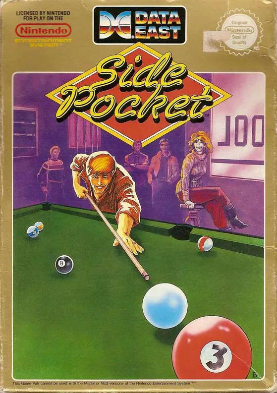 Game | Nintendo NES | Side Pocket Physical Video Games Game Nintendo