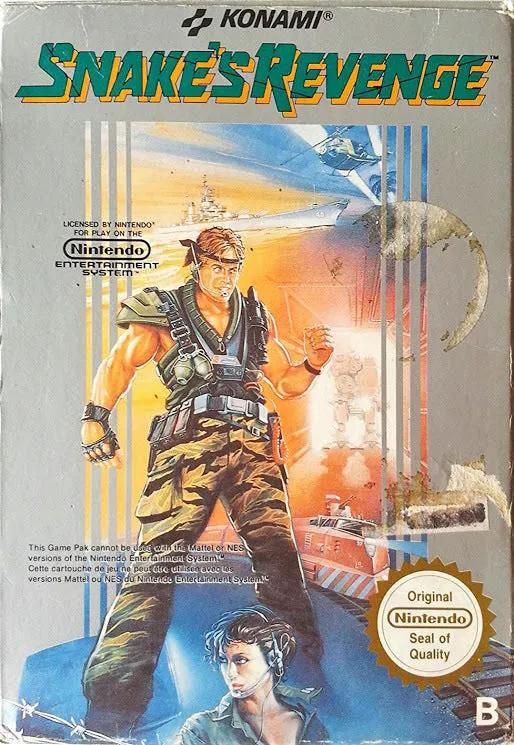 Game | Nintendo NES | Snake's Revenge Physical Video Games Game Nintendo