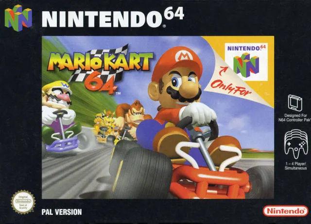 Game | Nintendo N64 | Mario Kart 64 Physical Video Games Game Nintendo
