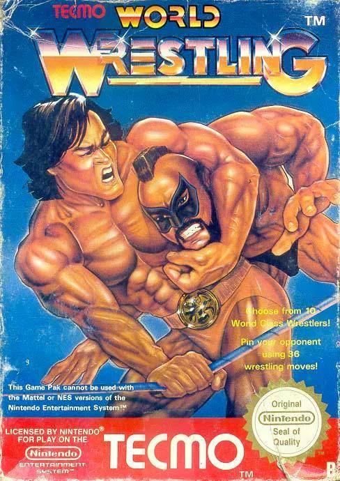 Game | Nintendo NES | Tecmo World Wrestling Physical Video Games Game Nintendo