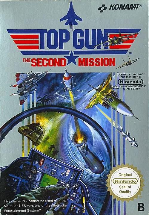 Game | Nintendo NES | Top Gun The Second Mission Physical Video Games Game Nintendo