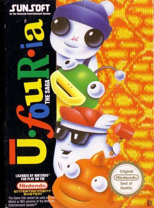 Game | Nintendo NES | Ufouria The Saga Physical Video Games Game Nintendo