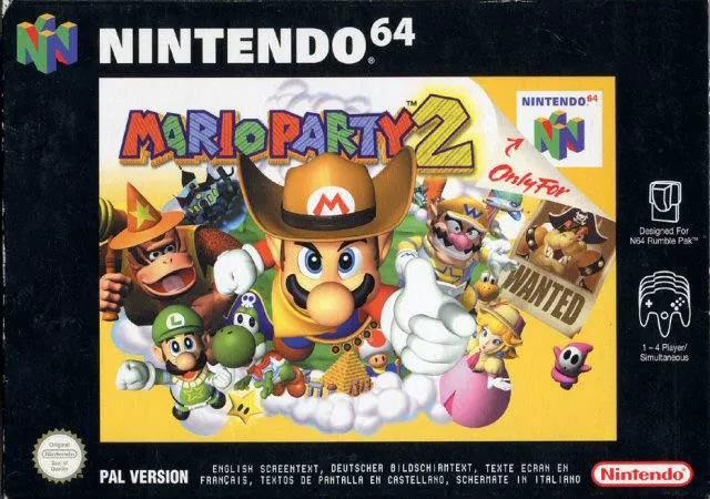 Game | Nintendo N64 | Mario Party 2 Physical Video Games Game Nintendo
