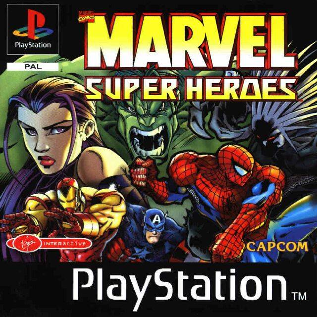 Game | Sony PlayStation PS1 | Marvel Super Heroes