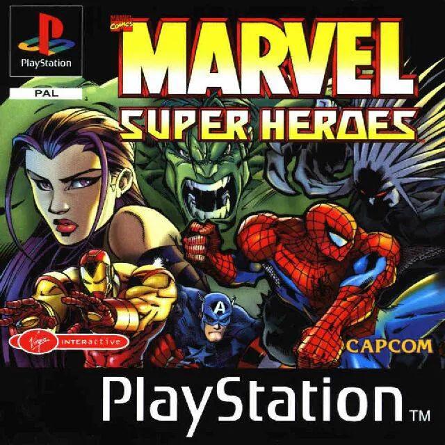 Game | Sony PlayStation PS1 | Marvel Super Heroes Physical Video Games Game Sony