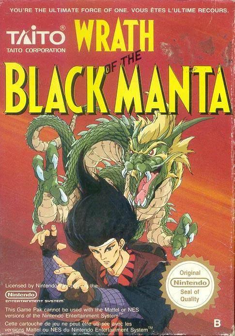 Game | Nintendo NES | Wrath Of The Black Manta Physical Video Games Game Nintendo