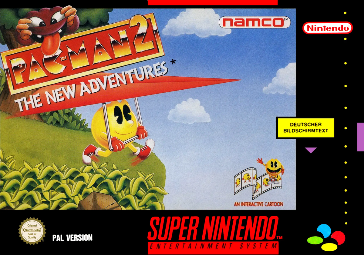 Game | Super Nintendo SNES | Pac-Man 2 The New Adventures Physical Video Games Game Nintendo