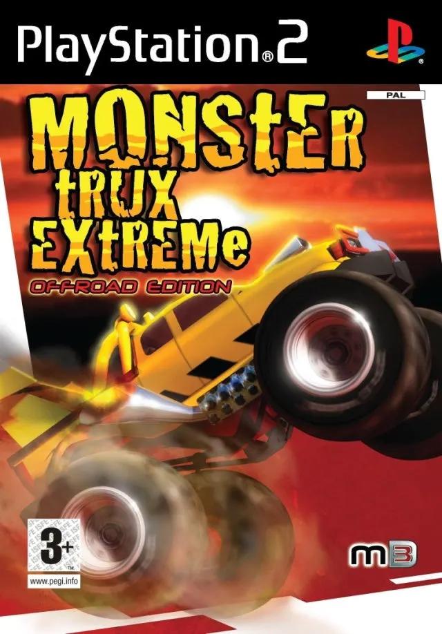 Game | Sony PlayStation PS2 | Monster Trux Extreme Physical Video Games Game Sony