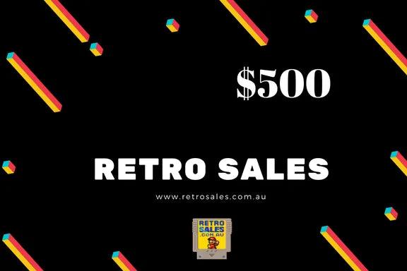 Gift Card Retrosales Gift Cards Gift Cards RetroSales.com.au