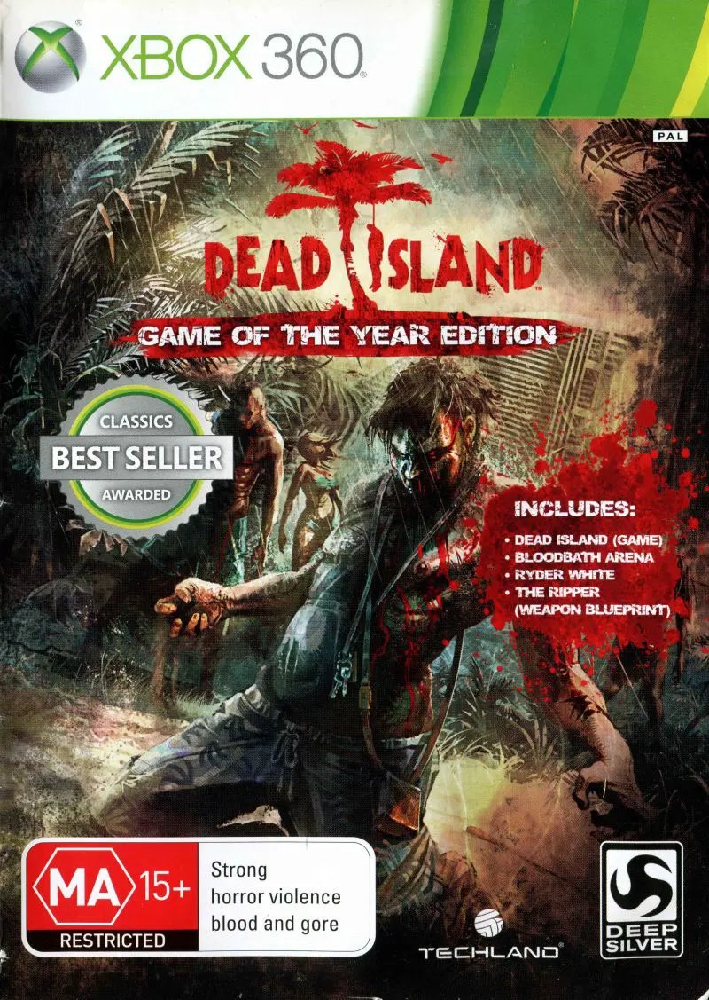 Game | Xbox 360 | Dead Island Game Of The Year Edition Physical Video Games Game Microsoft