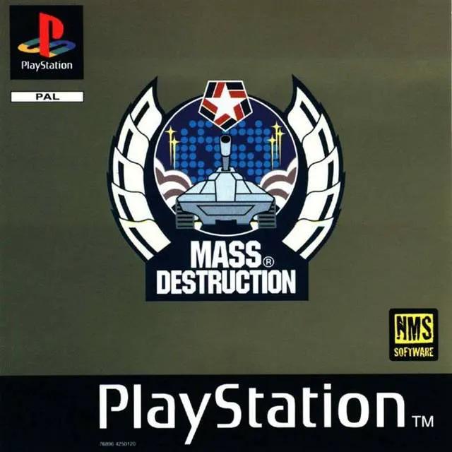 Game | Sony PlayStation PS1 | Mass Destruction Physical Video Games Game Sony
