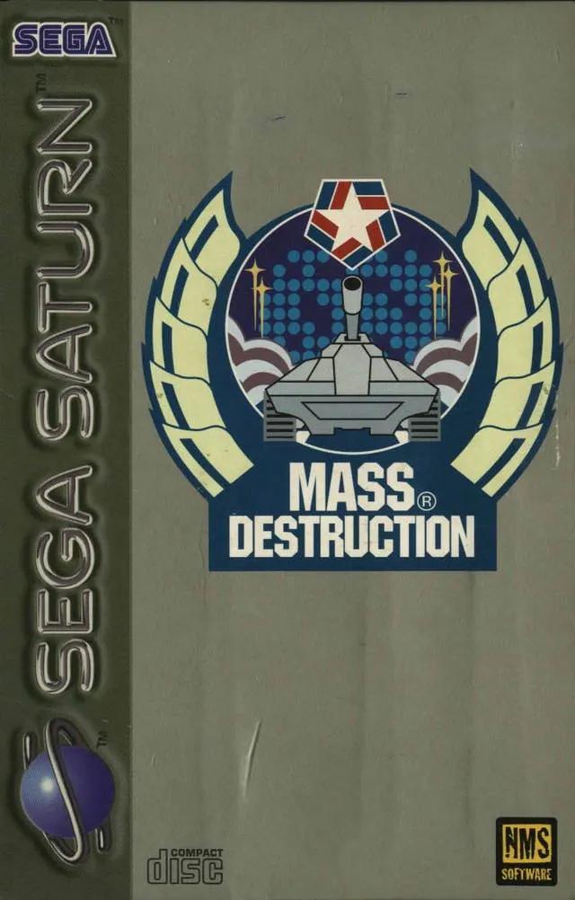 Game | Sega Saturn | Mass Destruction Physical Video Games Game Sega